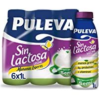Los mejores  - Puleva Mañanas Ligeras Leche Sin Lactosa Semidesnatada 6 x 1 L